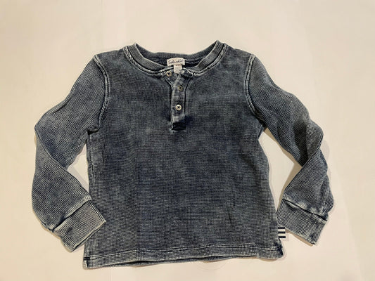 #126 Boys Splendid 4T (4-5) Blue LS Shirt GUC