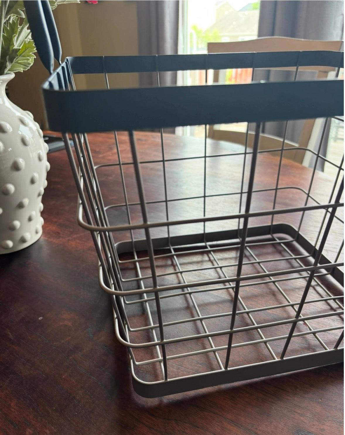#44 Cat and Jack metal basket storage