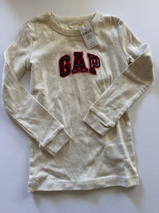 REDUCED #92 NEW GAP 5 t holiday pajama long sleeve top nwt