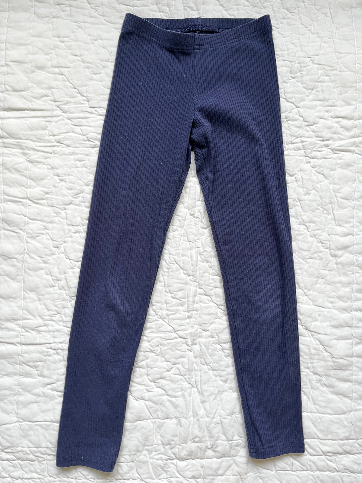 Seller #165 Girls Old Navy Ribbed Navy Leggings Size M (8)