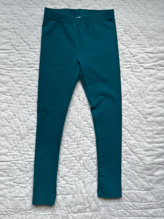 Seller #165 Girls Hanna Anderson Teal Leggings Size 120cm (6-7)