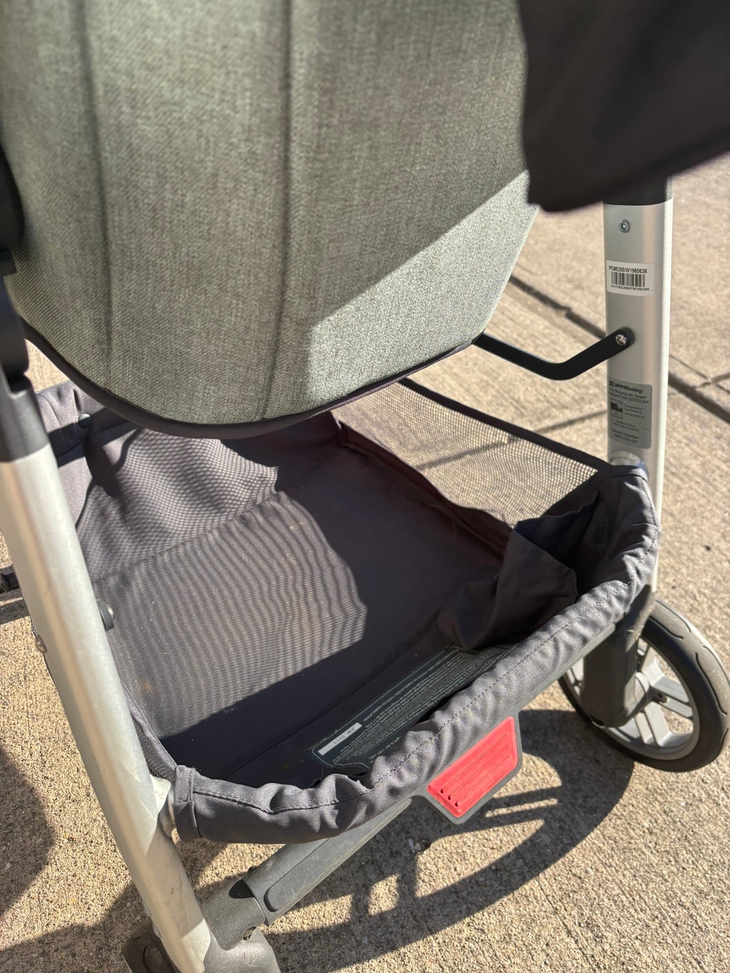 #90: UPPAbaby Cruz  Stroller with Seat Setup