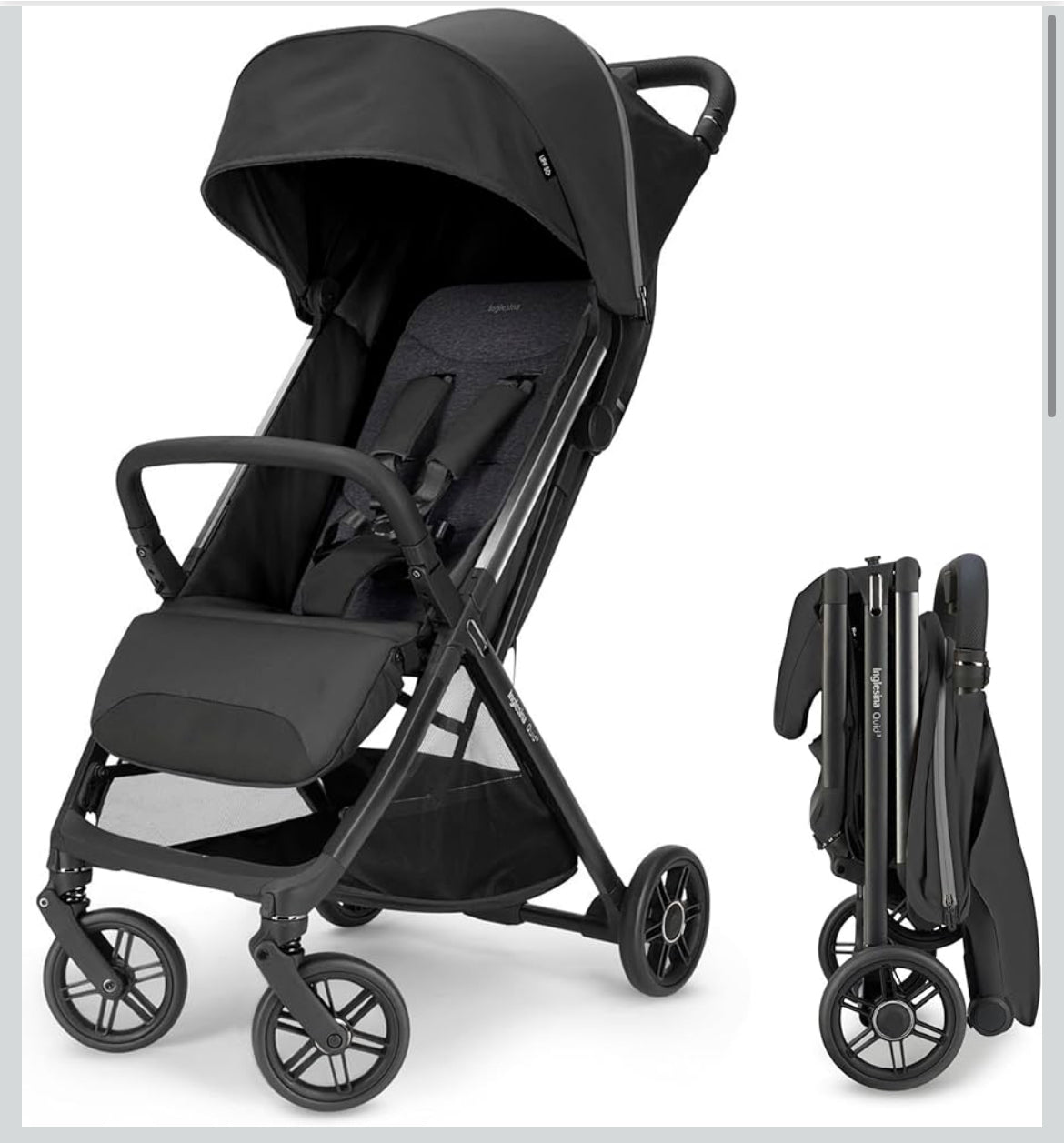PPU 45241 Inglesina Quid 3 One hand folding lightweight travel stroller