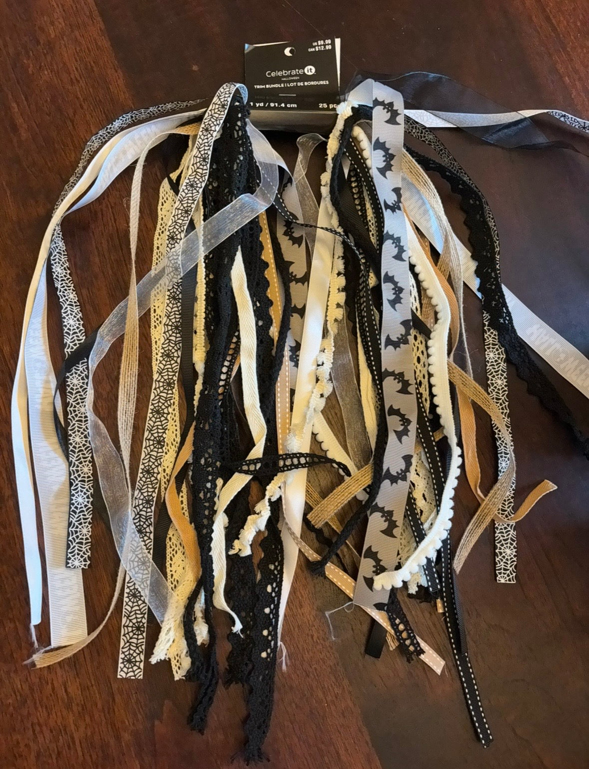 #44 NWT Michaels Halloween Bow/Ribbon bunch