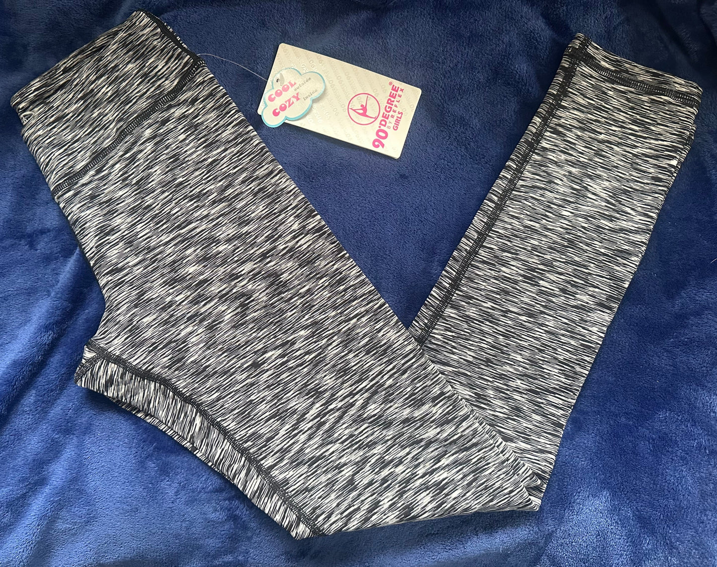 #77 NWT Lined Leggings, Girls Size 12 (Pair 3)