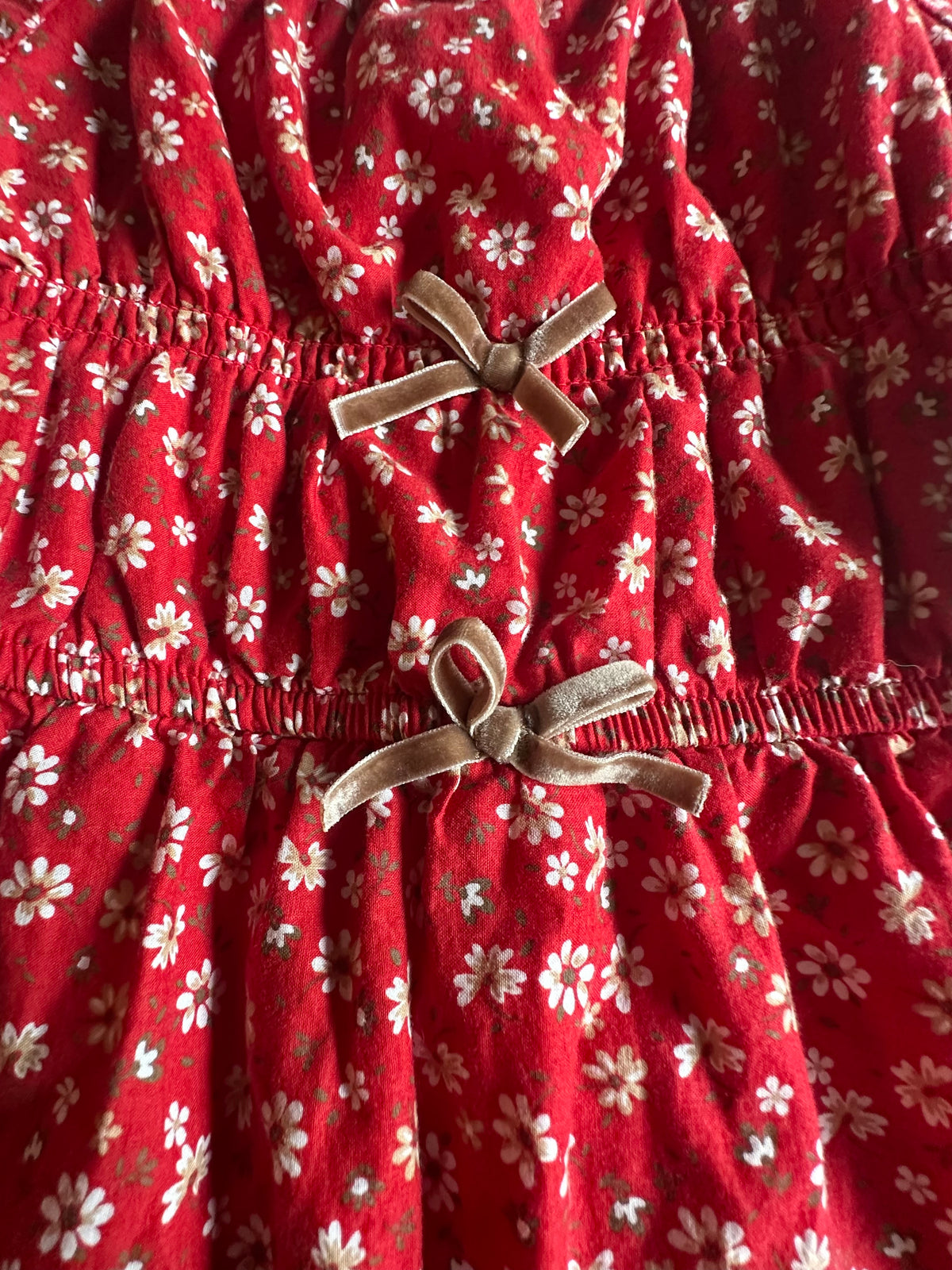 Seller #58 Girls Zac Posen Kids red floral dress size 6/6x