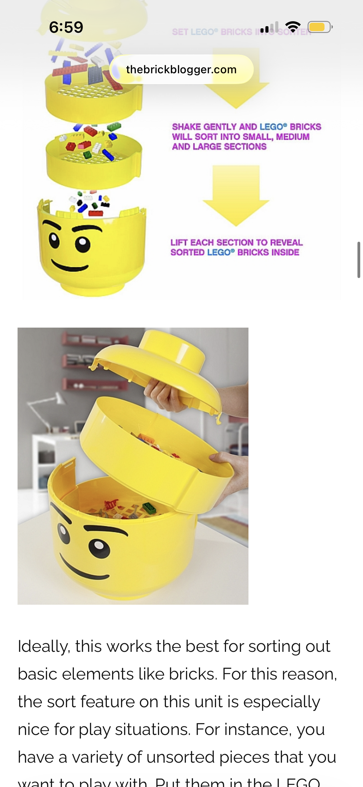 #44 Lego storage lot