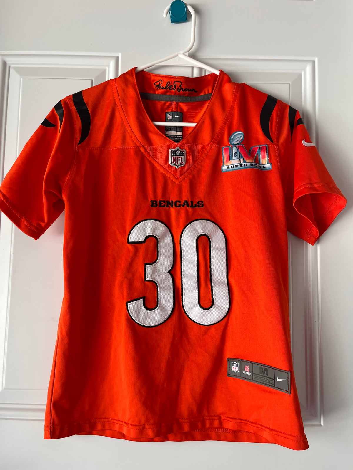 135 YM Nike Bengals jersey, LN