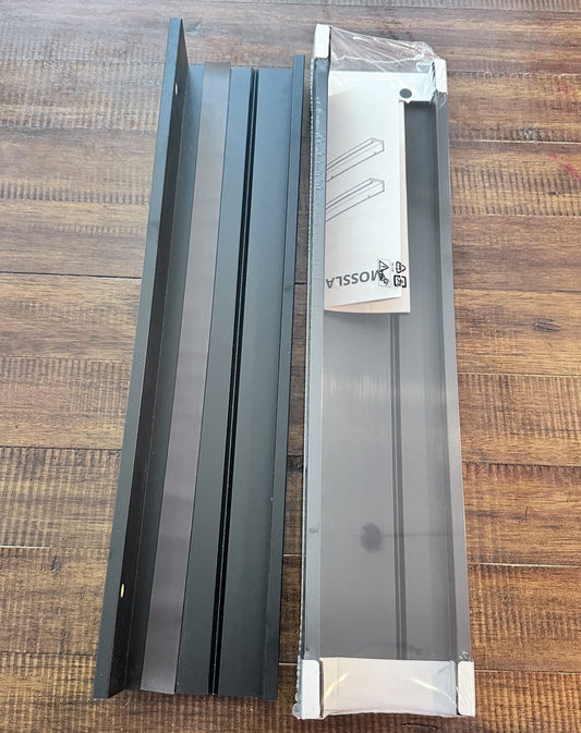 Seller #147 |two) Black  MOSSLANDA Picture ledge, white, 21 ¾ "