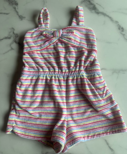 Seller #58 Girls Girls size 4 Janie and Jack towelling romper
