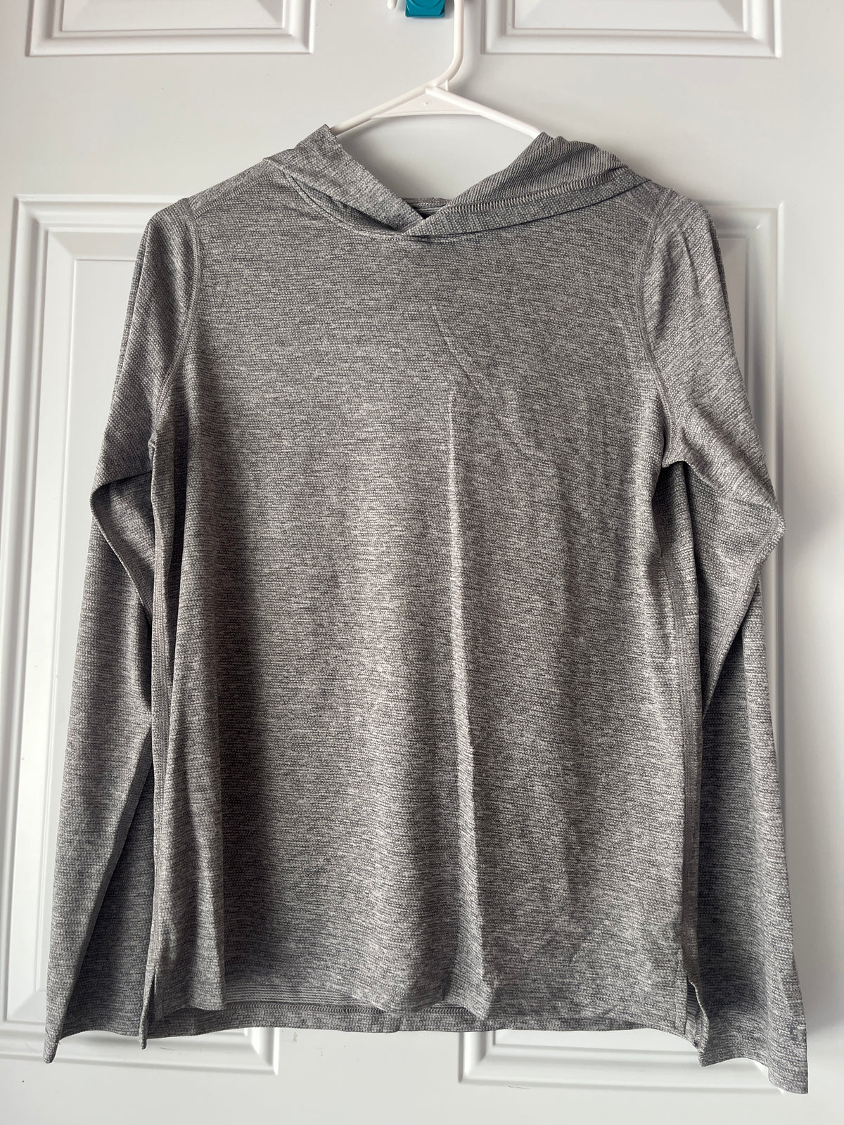 135 Grey Brand: DSG, long sleeve shirt with hood BNWT Size: Large