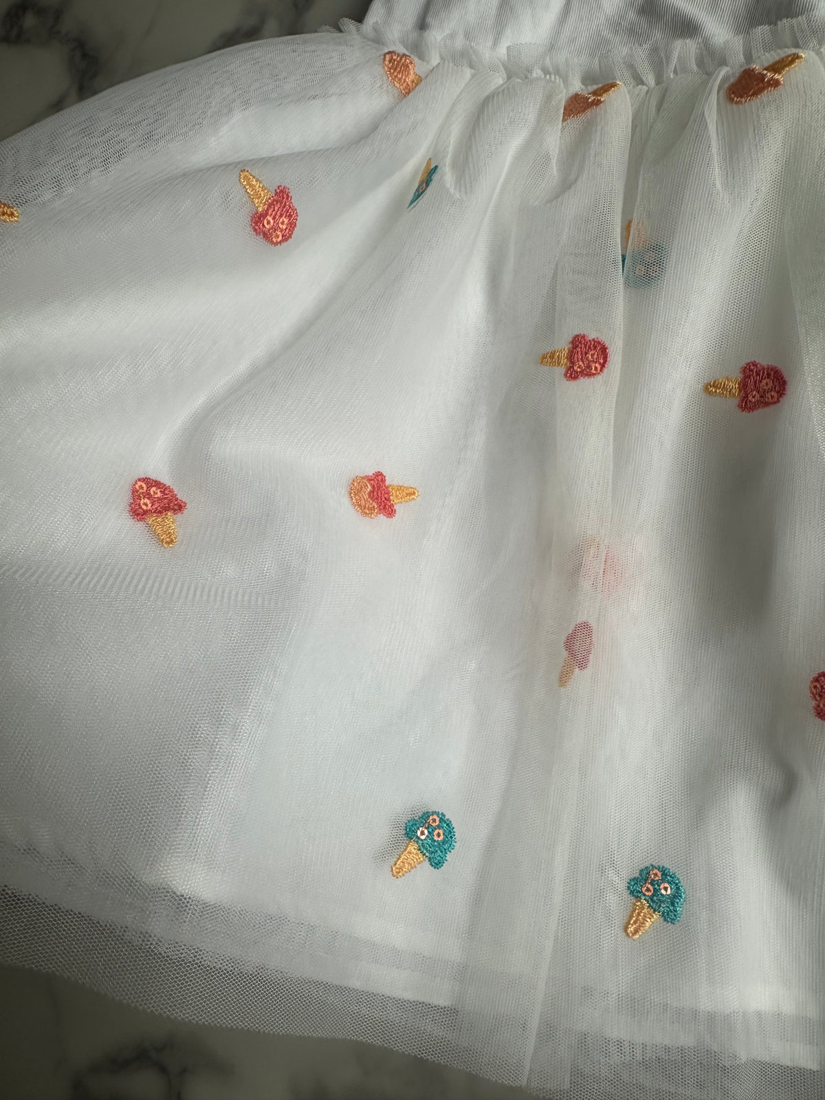 Seller #58 Girls 4T Cat & Jack ice cream tulle dress