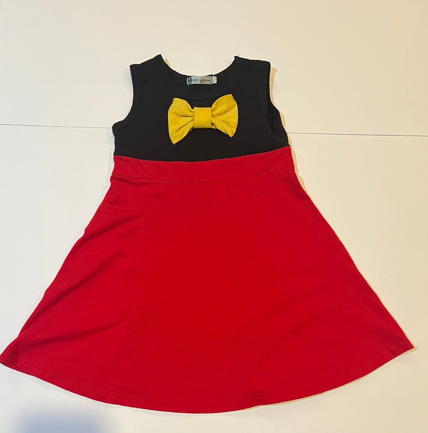 #180 Girls 3T Mickey Dress