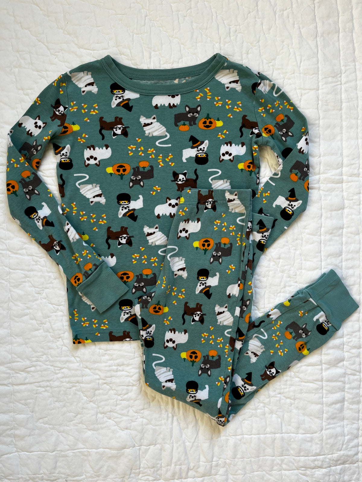Seller #165 Girls Lands End Halloween Pajamas Size 10