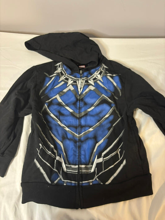#90: Marvel Black Panther Zip-Up Hoodie (XS)