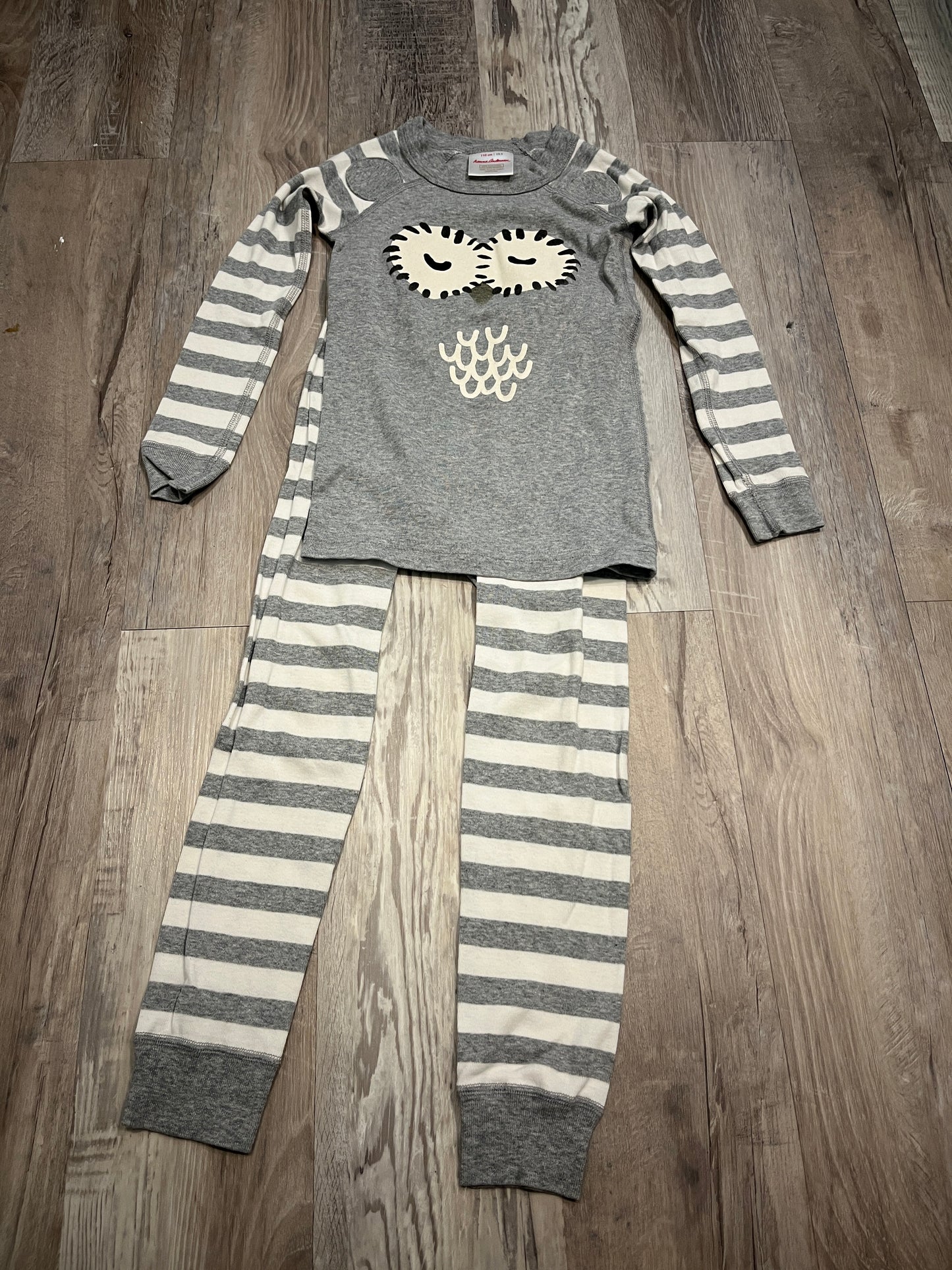 Seller #29 Unisex Size 110 cm/ Size 5 Hanna Andersson Owl Long Sleeve Pajamas