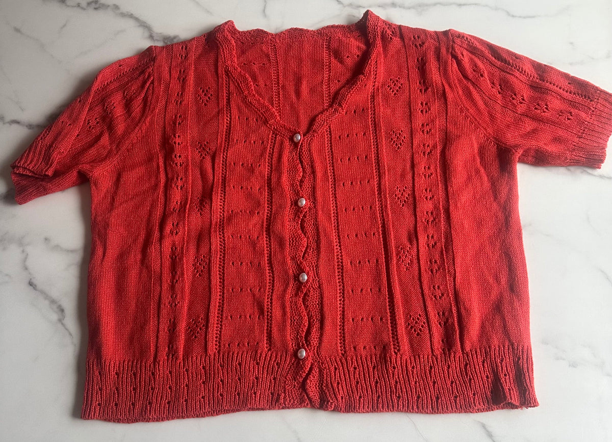 Seller #58 SHEIN Women’s Large burnt orange sweater tee, new in bag