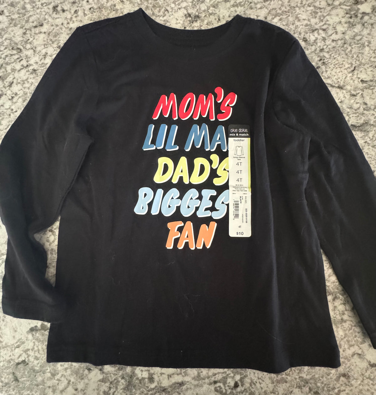 #107 Okie Dokie Long Sleeve 4T