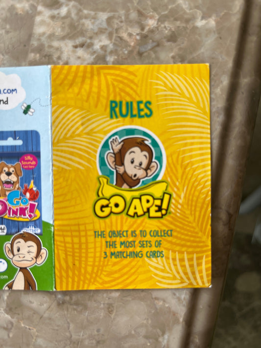 135 Go Ape! card game full of laughs