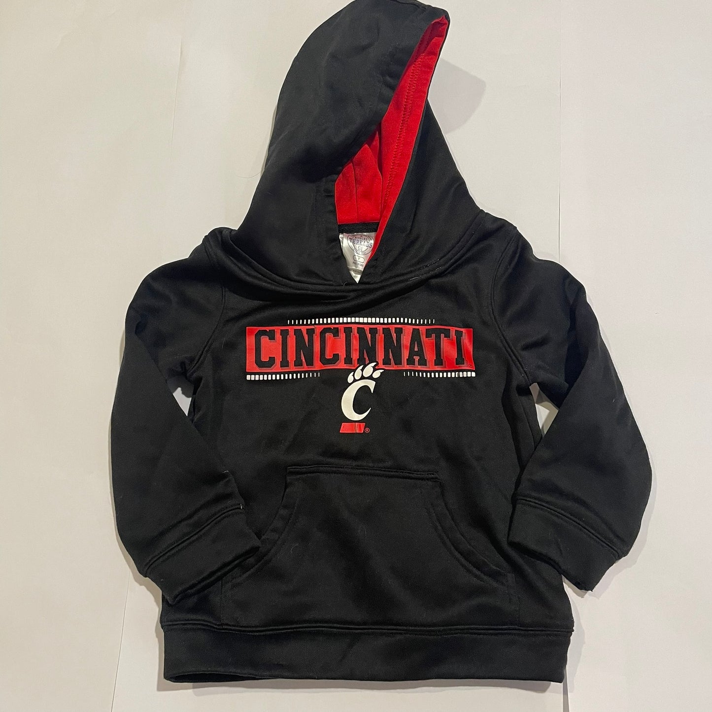 #126 Cincinnati Bearcats 3T Hoodie Sweatshirt GUC
