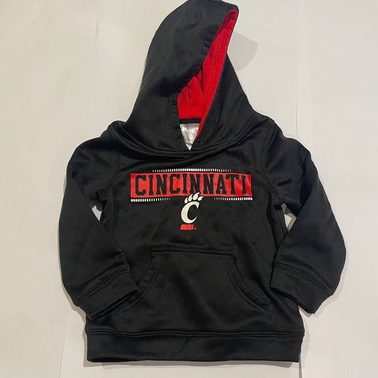 #126 Cincinnati Bearcats 3T Hoodie Sweatshirt GUC