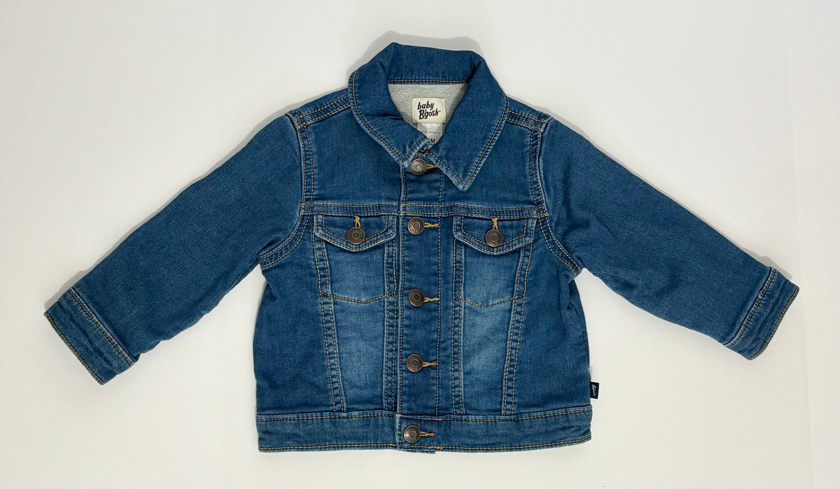 #132 - Baby B'Gosh: Boy's Jean Jacket, Size 12M - LIKE NEW!