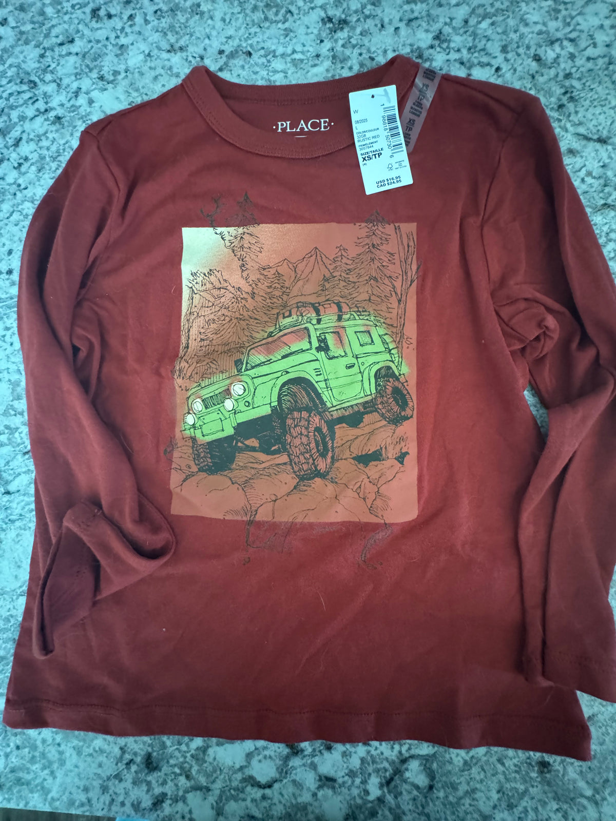 #107 Children’s Place Tshirt XS/5 NWT