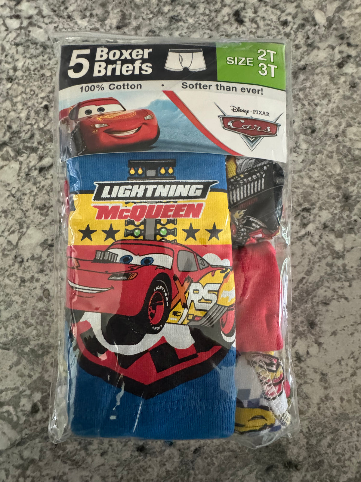 #107 Cars Training Pants 2T-3T *NIB*