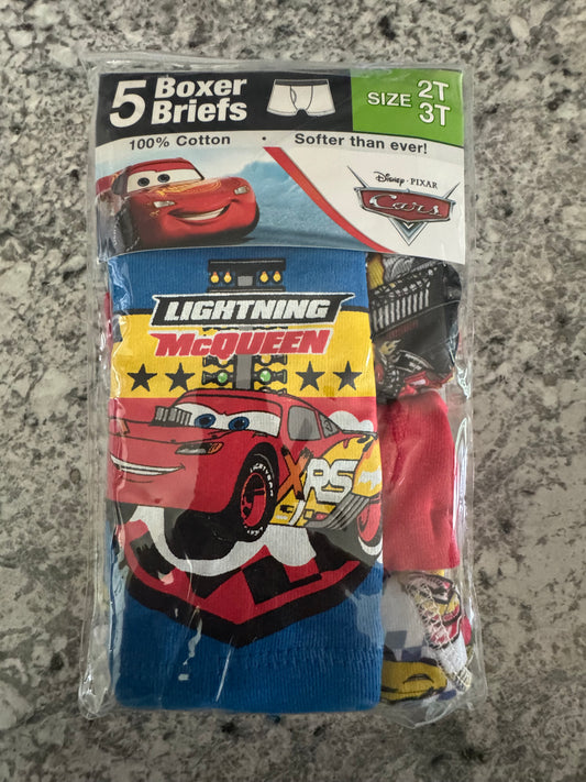 #107 Cars Training Pants 2T-3T *NIB*