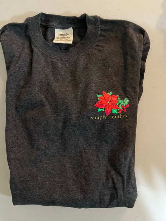 Seller #28 - Women's S Christmas Long Sleeve Shirt - Simply Southern - NWOT