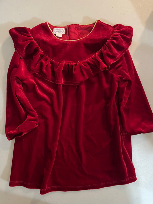 Seller #28 - Girls 24M Mudpie Red Christmas Dress - VGUC