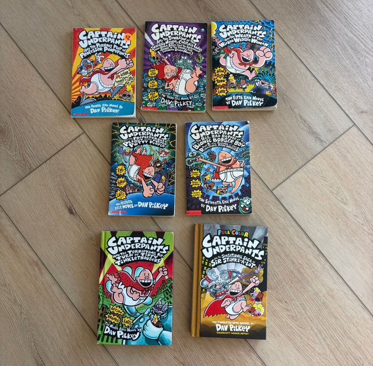 #96 | Captain Underpants Books