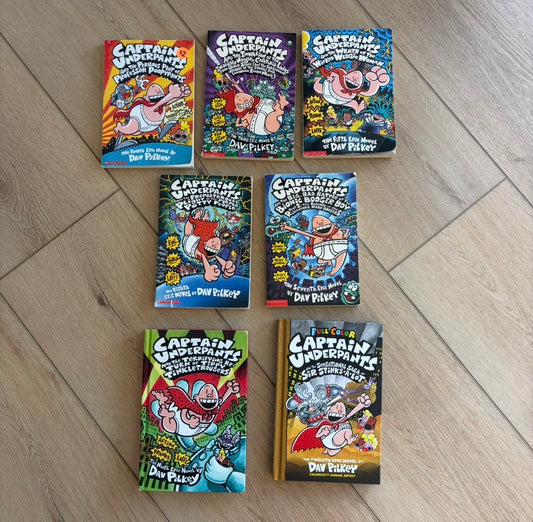 #96 | Captain Underpants Books