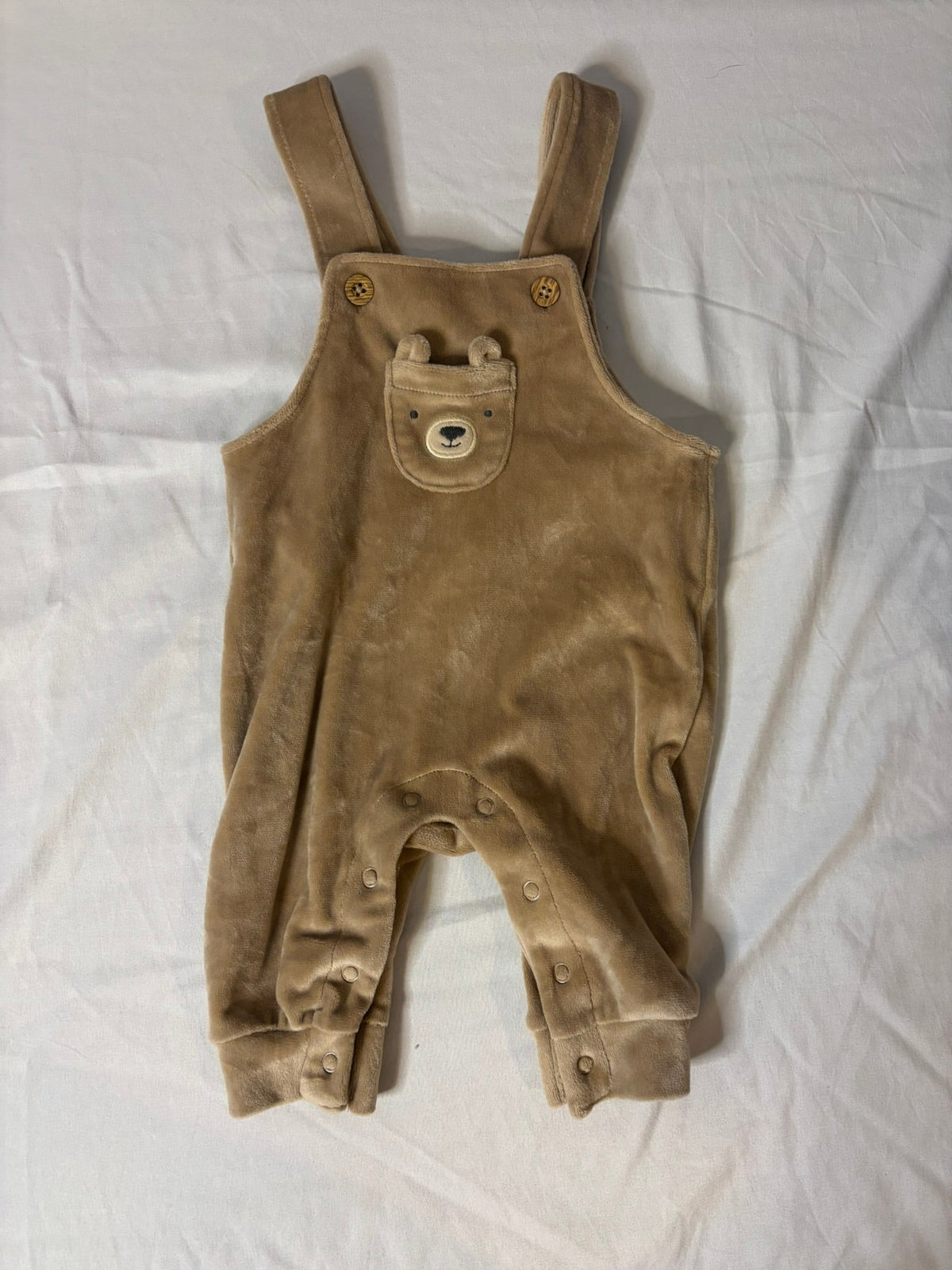 #90: Carter’s Baby Overalls – 3 Months (Bear Design)