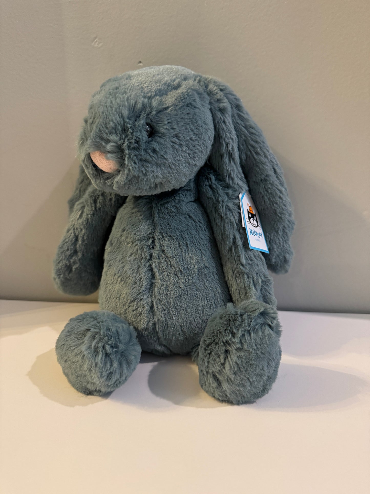 #32 Jellycat Medium Green Bashful Bunny NWT