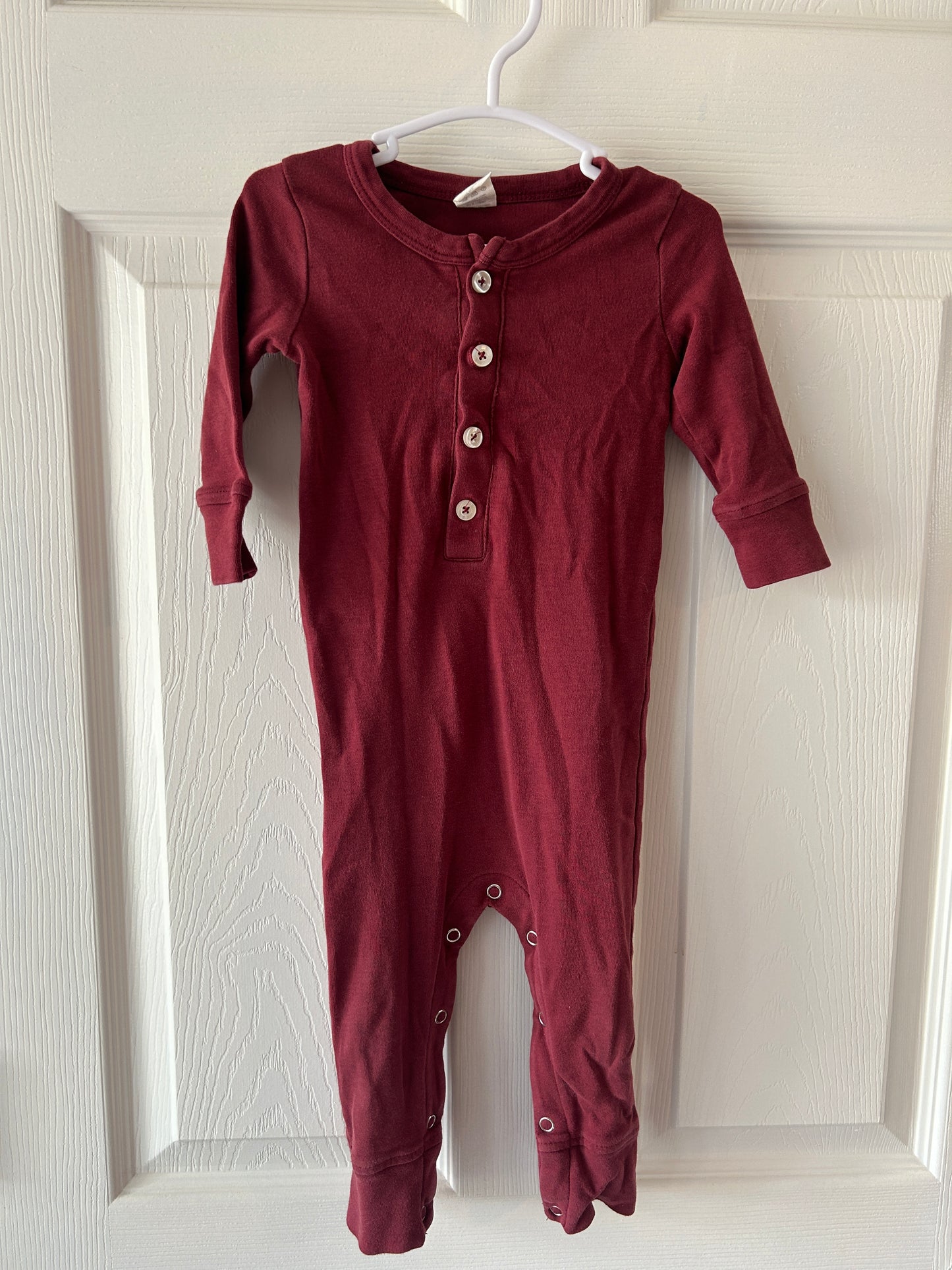 #63 burgundy Kate Quinn size 18-24 months