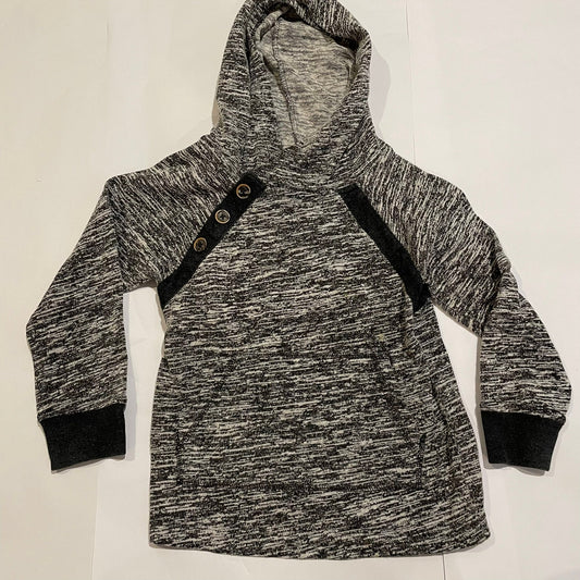 #126 Boys Cat & Jack 4T Thicker LS Shirt w/ Hood GUC