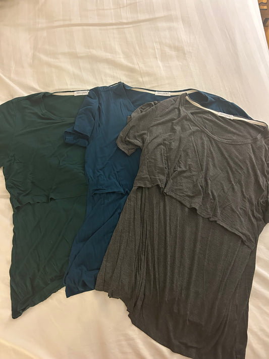 Seller 128 - 3 Pack XL Nursing Tops