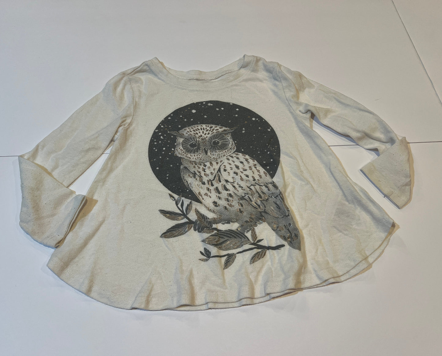 #180 Girl 4T Owl and Love Bug Bundle