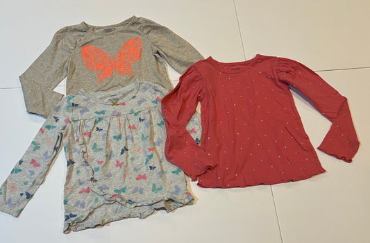 #180 Girl 4T Butterfly Bundle