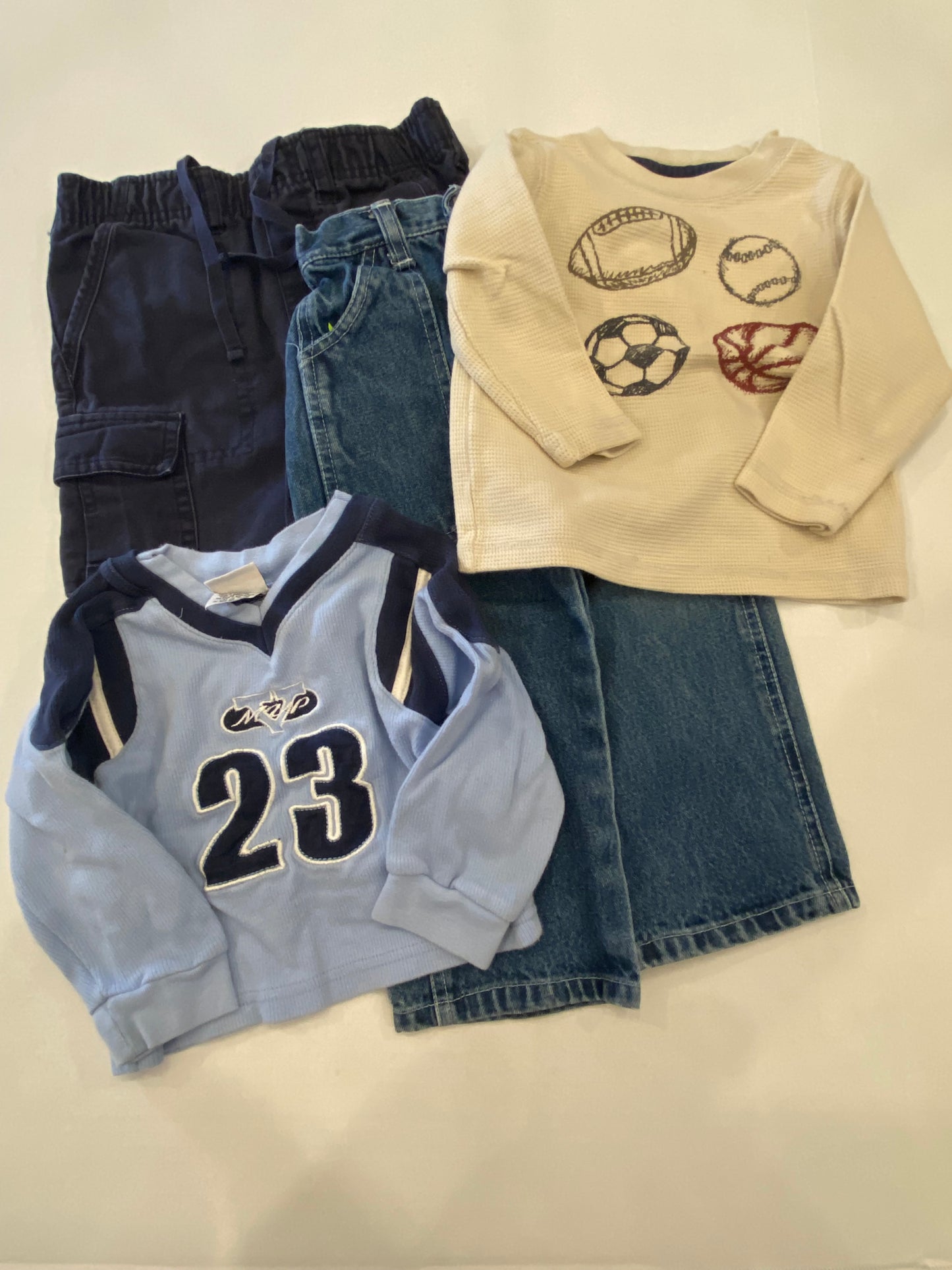 Reduced Boys 2t mixed outfit bundle