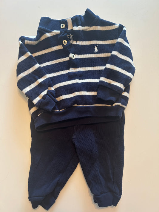 #63 Polo Ralph Lauren sweater set, size 6 months