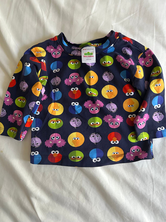 Seller 128 - REDUCED Hanna Anderson Sesame Street 6-12M Shirt