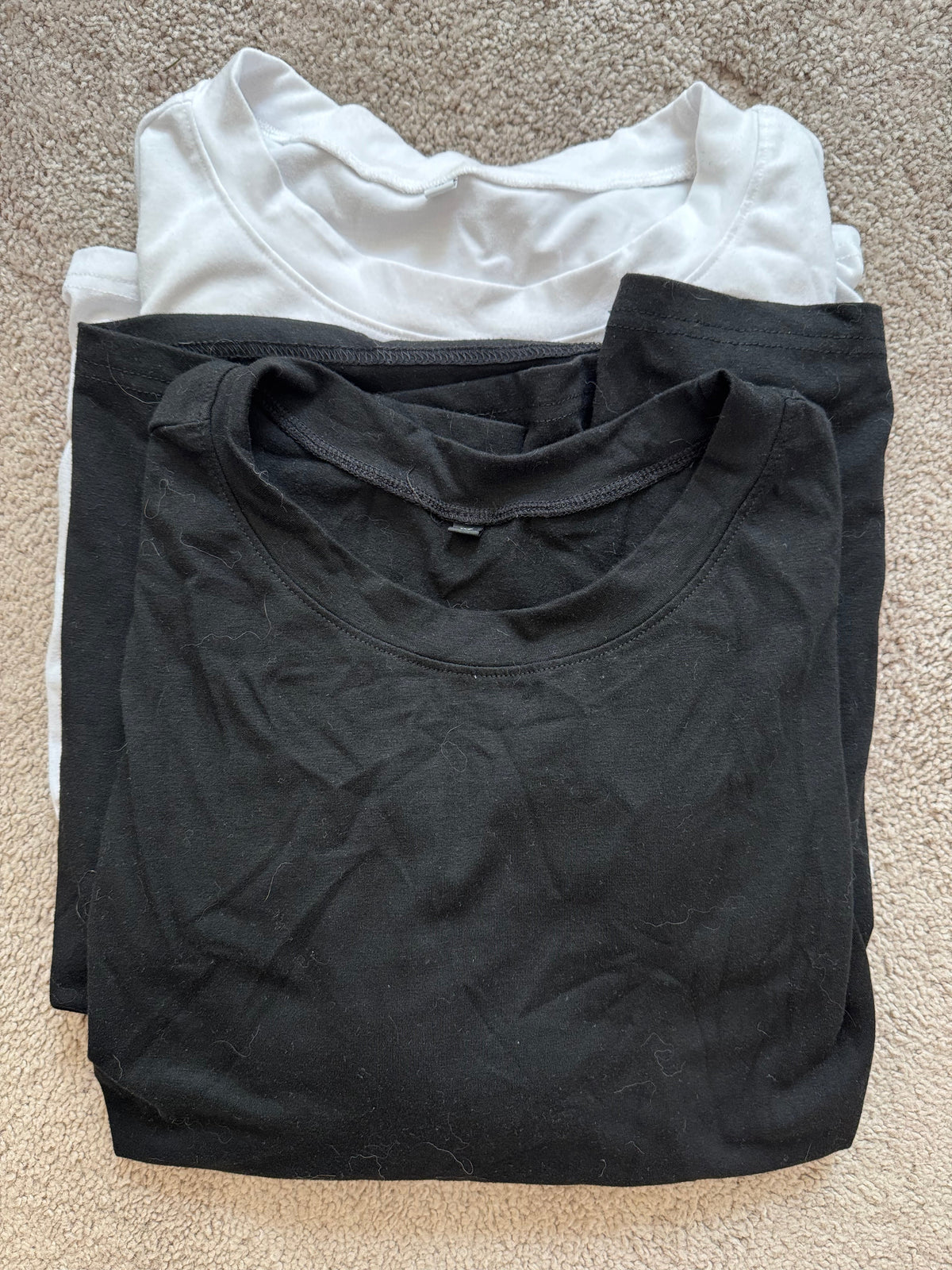 #107 Amazon Basic Tees size M (set of 2)