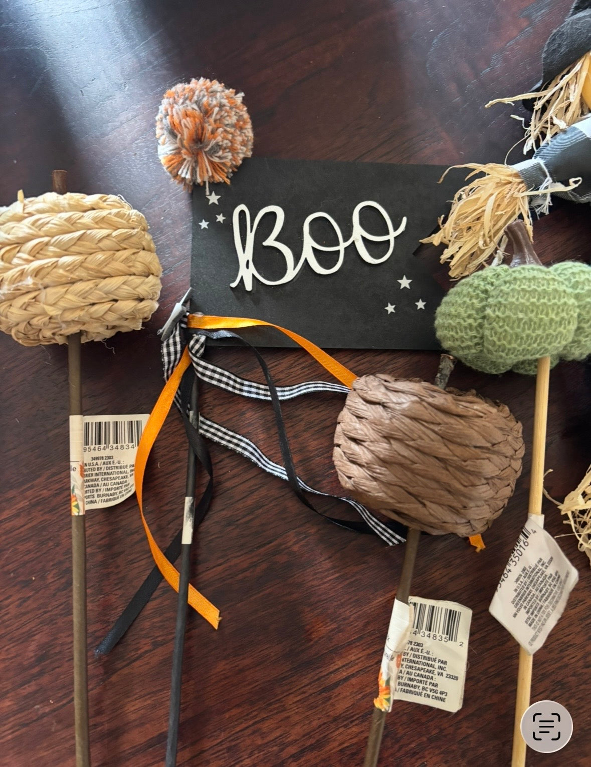#44 reduced! assorted fall and Halloween craft picks
