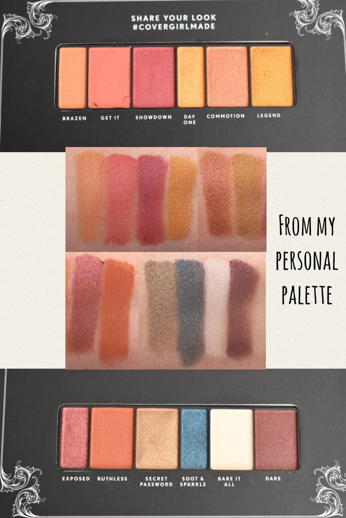 #77 NWT Covergirl Eyeshadow Palette (set 1)