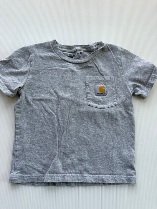 #167 Carhartt Boys Gray Tee - 6