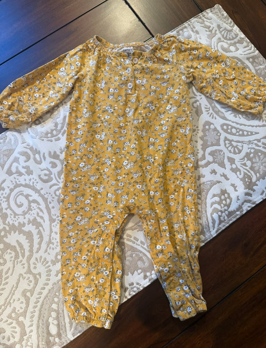 #51 REDUCED 12M Carter’s Fall Floral Romper