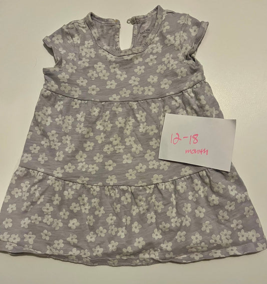 #32 Girls 12-18 month light purple LC Little Co tunic top