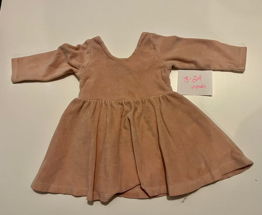 *reduced* #32 Girls 18-24 month Monica & Andy blush skater dress